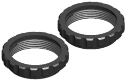 Team Corally Shock Collar – Aluminum – Hard Anodised – 2 pcs – C-00180-136