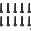 Team Corally – Steel Screws M3 x 20mm – Hex Socket Head – 10 pcs