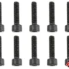 Team Corally – Steel Screws M4 x 12mm – Hex Socket Head – 10 pcs