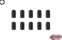 Team Corally – Steel Set Screws M3 x 3mm – Hex – 10 pcs
