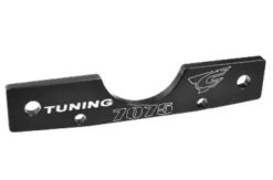 Team Corally – Suspension Arm Mount – RF – Swiss Made 7075 T6 – 3mm – Hard Anodised – Black – Made In Italy – C-00180-681