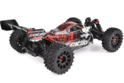 Team Corally SYNCRO 2WD Brushless Power 3-4S RTR Rood zonder accu en lader