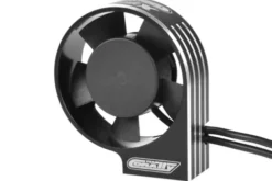 Team Corally – Ultra High Speed Cooling Fan XF-40 met BEC-connector – 40mm – Zwart/Zilver – C-53116-2