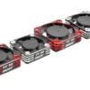 Team Corally – Ultra High Speed Cooling Fan TF-30 w/BEC connector – 30mm – Color Black – Silver