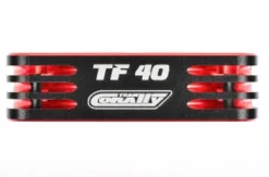 Team Corally – Ultra High Speed Cooling Fan TF-40 w/BEC connector – 40mm – Color Black – Red