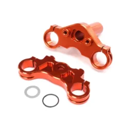 Team Losi Aluminum Triple Clamp Set, Orange: Promoto-MX – LOS364004