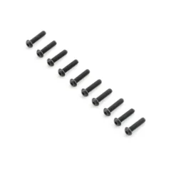 Team Losi Button Head Screws M2.5x10mm (10) – TLR255002