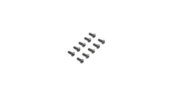 Team Losi Button Head Screws M2.5x6mm (10) – LOS235005