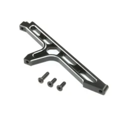 Team Losi Chassis Brace Front, Aluminum Black: DBXL-E 2.0 – LOS351016