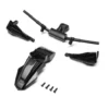 Team Losi Fender, Handguards & Handle Bars, Black Promoto-SM – LOS-2281