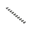 Team Losi Flat Head Screws, Steel, Black Oxide, M4 x 10mm (10) – LOS255016