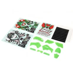 Team Losi Green Plastics with Wraps: Promoto-MX – LOS260002