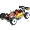 Team Losi 1/8 8IGHT 4WD Nitro Buggy RTR Rood/Geel