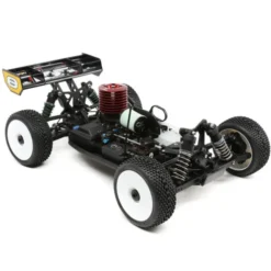 Team Losi 1/8 8IGHT 4WD Nitro Buggy RTR Rood/Geel