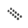 Team Losi M3 Flanged Lock Nuts (10) – TLR245016
