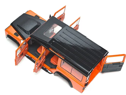 Team Raffee Co. TRC-D110 Defender Station Wagon 1/10 Hard Body Inclusief Plastic Stoelen