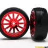 Tires & wheels assembled glued red – TRX7573X