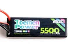 Toemen Modelsport Battery Straps 300x20mm Zwart – 4 stuks
