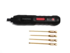 Toemen Modelsport draadloze 3.6V Li-Ion 2000mah schroevendraaier 320/280/220 Rpm + Goud Inbus Tips (4 stuks)