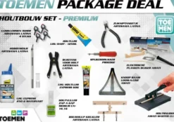 Toemen Package Deal Houtbouw set – Premium (13 stuks)