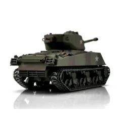 Torro 1/16 RC M4A3 Sherman 76mm Camouflage IR met Rook – Pro Edition