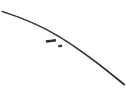 Traxxas Antenna, tube, black (1)/ vinyl antenna cap (1)/ wire retainer (1) – TRX1726A