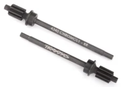 Traxxas Axle shaft, rear, heavy duty (left & right)/ portal drive input gear, rear (machined) – TRX8061