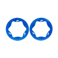TRAXXAS Beadlock rings, rear, blue (3.9″) (2) – TRX10977-BLUE
