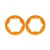 TRAXXAS Beadlock rings, rear, orange (3.9″) (2) – TRX10977-ORNG