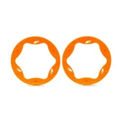 TRAXXAS Beadlock rings, rear, orange (4.3″) (2) – TRX10948-ORNG