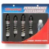 Traxxas Big Bore shocks (hard-anodized & PTFE-coated T6 aluminum) (assembled with TiN shafts and springs) (front & rear) (4) – TRX5862
