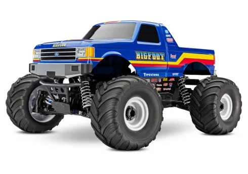 Traxxas Bigfoot 1/10 4X4 BL-2S Brushless 4WD Monster Truck TQ 2.4GHz Blauw