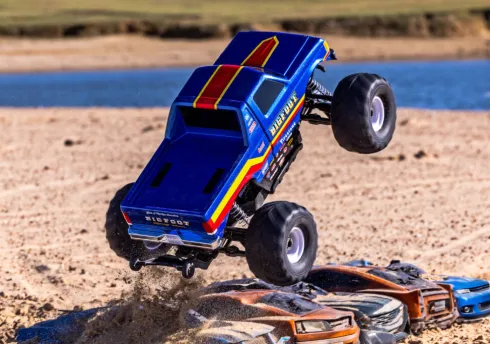 Traxxas Bigfoot 1/10 4X4 BL-2S Brushless 4WD Monster Truck TQ 2.4GHz Blauw