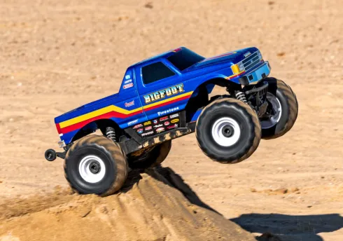 Traxxas Bigfoot 1/10 4X4 BL-2S Brushless 4WD Monster Truck TQ 2.4GHz Blauw