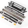 Traxxas Body accessories, Chevrolet C10, satin black chrome (includes grille (upper & lower), headlight housings (left & right), bumpers (front & rear), mounting retainers and hardware) – TRX9415A