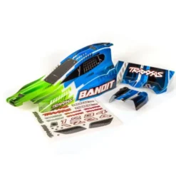 Traxxas BODY, BANDIT (ALSO FITS BANDIT VXL), GREEN (PAINTED, DECALS APPLIED) – TRX2450X