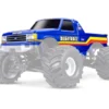 Traxxas Body Bigfoot® No. 8, Officially Licensed replica, complete (painted, decals applied) (assembled with body support for clipless mounting) (fits X-Maxx® MT chassis) – TRX7691-BLUE