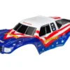 Traxxas Body, Bigfoot Red, White, & Blue, Officially Licensed replica (painted, decals applied) – TRX3676