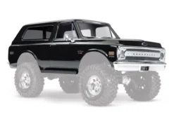 Traxxas Body, Chevrolet Blazer (1969), complete (black) (includes grill, side mirrors, door handles, windshield wipers, front & rear bumpers, decals) – TRX9112X