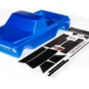 Traxxas Body, Chevrolet C10 (blue) (includes wing & decals) (requires TRX9415 series body accessories to complete body) – TRX9411X