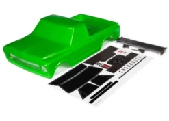 Traxxas Body, Chevrolet C10 (green) (includes wing & decals) (requires TRX9415 series body accessories to complete body) – TRX9411G