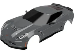 Traxxas Body, Chevrolet Corvette Z06, graphite (painted, decals applied) – TRX8386A