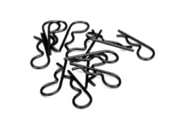 Traxxas Body clips heavy duty (black) (12) – TRX3934A
