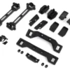 Traxxas Body conversion kit, Slash 4X4 (includes front & rear body mounts, latches, hardware) (for clipless mounting) – TRX6928