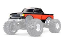 Traxxas Body Ford F-150 Truck, complete, black (painted, decals applied) (assembled with body support for clipless mounting) (fits X-Maxx® MT chassis) – TRX7691-BLK