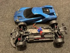 Traxxas Body Ford GT – Donor Chassis in Goede Staat, Mist Motor en Ontvanger!