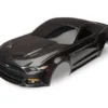 Traxxas Body, Ford Mustang, black (painted, decals applied) –TRX8312X