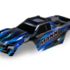 Traxxas Body, Maxx, blue (painted, decals applied) (fits Maxx with extended chassis (352mm wheelbase)) – TRX8918A