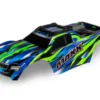 Traxxas Body, Maxx, green (painted, decals applied) (fits Maxx with extended chassis (352mm wheelbase)) – TRX8918G