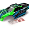 Traxxas Body, Maxx, green (painted)/ decal sheet – TRX8911G